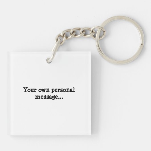 Personalisierte Bostin Mama Schwarzes Land Schlüss Schlüsselanhänger (Rückseite)