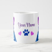 Personalisierte Boston Terrier Watercolor Tasse (Vorderseite)