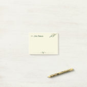 Personalisierte Botanical Zen Post-it® Notizen (Auf Schreibtisch)
