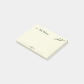 Personalisierte Botanical Zen Post-it® Notizen (angewinkelt)