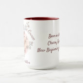 Personalisierte botanische benutzerdefinierte Name Tasse (Zentrum)
