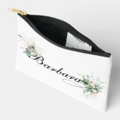 Personalisierte botanische Bridesmaid - Vorschlag  Zubehörtasche (Offen)