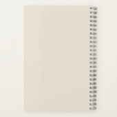 Personalisierte botanische Fachzeitschrift Notizblock (Rückseite)