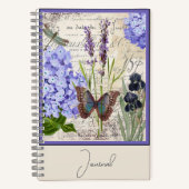 Personalisierte botanische Fachzeitschrift Notizblock (Vorderseite)