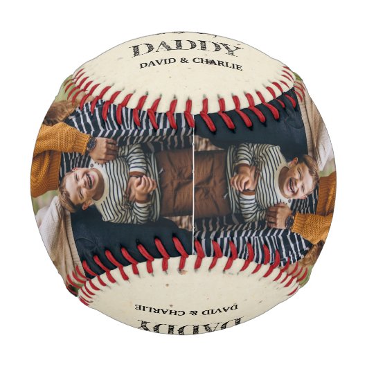 Personalisierte Botschaft und Foto Beibehaltung Va Baseball (Vorderseite)