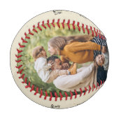 Personalisierte Botschaft und Foto Beibehaltung Va Baseball (Vorderseite Links)