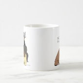 Personalisierte Boxer-Mama-Kaffee-Tasse Kaffeetasse (Mittel)