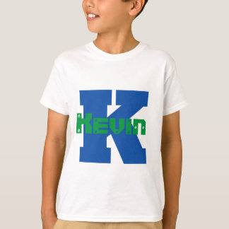 Personalisierte Boys mit Anfangsmonogramm T-Shirt