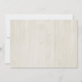 Personalisierte Brauerei-Bier-Baby-Dusche danken Dankeskarte (Rückseite)