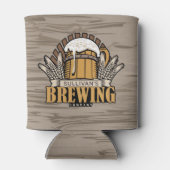 Personalisierte Brauerei Bierbrauerei Bar Dosenkühler (Rückseite)