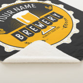Personalisierte Brauerei Bierflasche Bar Sherpadecke (3/4)