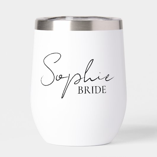 Personalisierte Braut (Rückseite)