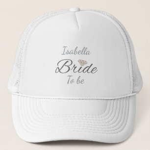 Personalisierte Braut Elegante Hochzeitsgesellsc Truckerkappe