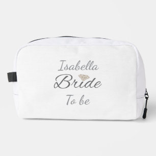 Personalisierte Braut Elegante Hochzeitsgesellsc Waschbeutel