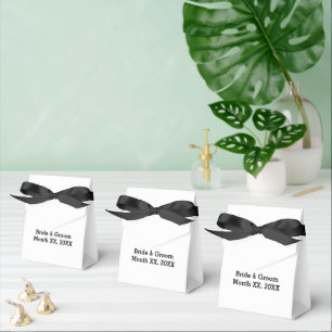 Personalisierte Braut & Groom Hochzeit Zelt Gefall Geschenkschachtel