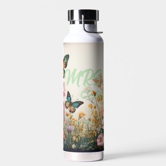 Personalisierte Braut Trinkflasche (Links)