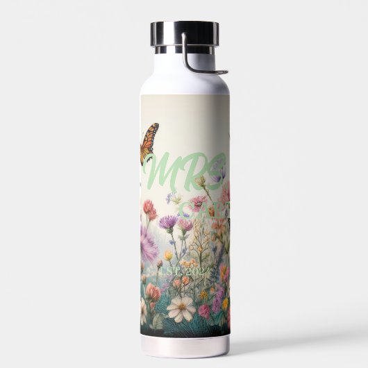 Personalisierte Braut Trinkflasche (Links)
