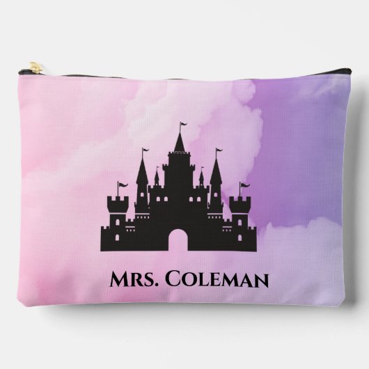 Personalisierte Braut Zubehörtasche (Vorderseite)