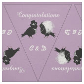 Personalisierte Brautbärenjagd Stoff (Muster)