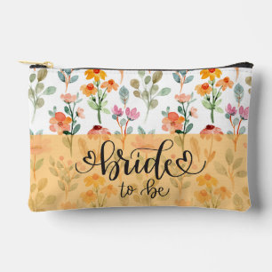 Personalisierte Brautdruck-Cut-and-Sew-Tasche Zubehörtasche
