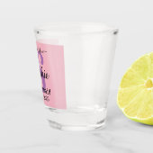 Personalisierte Brautjungfer danken Ihnen Geschenk Schnapsglas (Rechts)