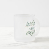 Personalisierte Brautjungfer Geschenke | Geschenke Mattglastasse (VorderseiteRechts)