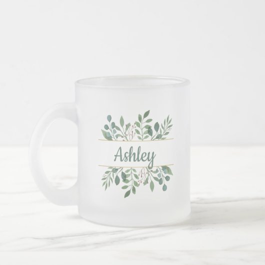 Personalisierte Brautjungfer Geschenke | Geschenke Mattglastasse (Links)