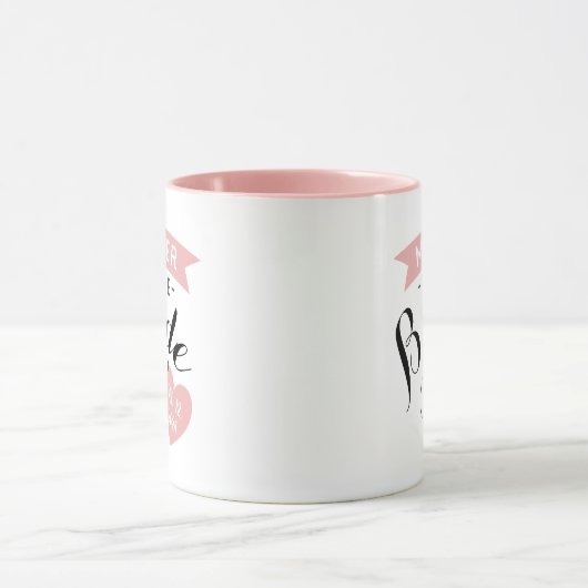 Personalisierte Brautmutter Tasse (Zentrum)
