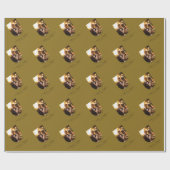 Personalisierte Brautpaare und Groom-Namen Hochzei Geschenkpapier (Flach)