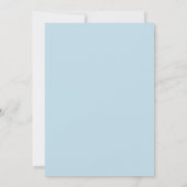 PERSONALISIERTE BREITERINVITATIONEN BRIDE & GROOM EINLADUNG (Rückseite)