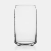 Personalisierte Bridesmaid-Blüte mit rosa Bogen Dosenglas (Links)