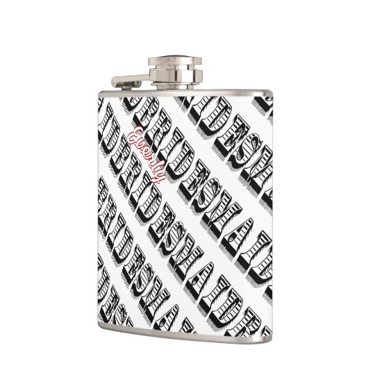 Personalisierte Bridesmaid-Flasche Flachmann (Links)