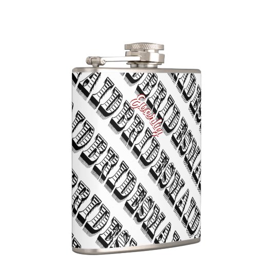 Personalisierte Bridesmaid-Flasche Flachmann (Rechts)