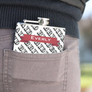 Personalisierte Bridesmaid-Flasche Flachmann