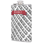 Personalisierte Bridesmaid-Flasche Flachmann (Links)