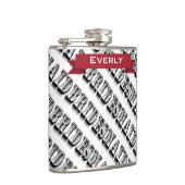 Personalisierte Bridesmaid-Flasche Flachmann (Rechts)