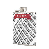 Personalisierte Bridesmaid-Flasche Flachmann (Links)