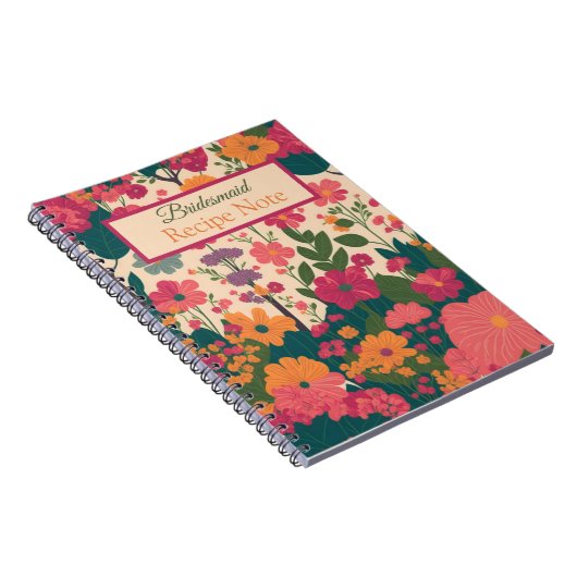 Personalisierte Bridesmaid-Geschenkidee Notizblock (Rechte Seite)