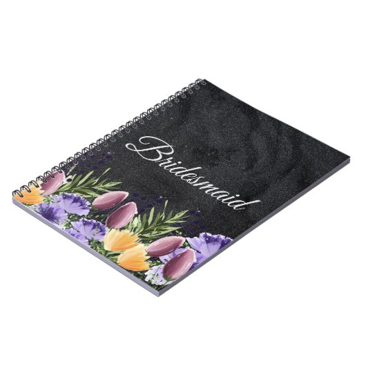 Personalisierte Bridesmaid-Geschenkidee Notizblock (Linke Seite)