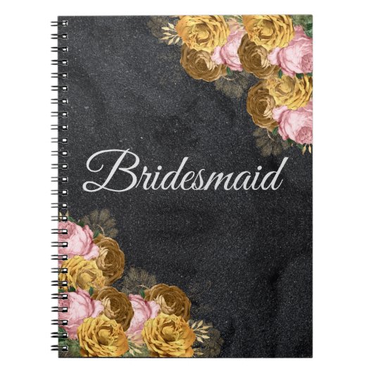 Personalisierte Bridesmaid-Geschenkidee Notizblock (Vorderseite)