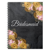 Personalisierte Bridesmaid-Geschenkidee Notizblock (Vorderseite)