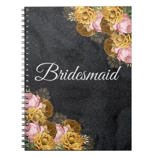 Personalisierte Bridesmaid-Geschenkidee Notizblock (Vorderseite)