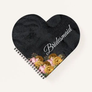Personalisierte Bridesmaid-Geschenkidee Notizblock