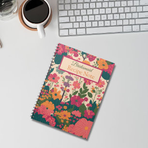 Personalisierte Bridesmaid-Geschenkidee Notizblock