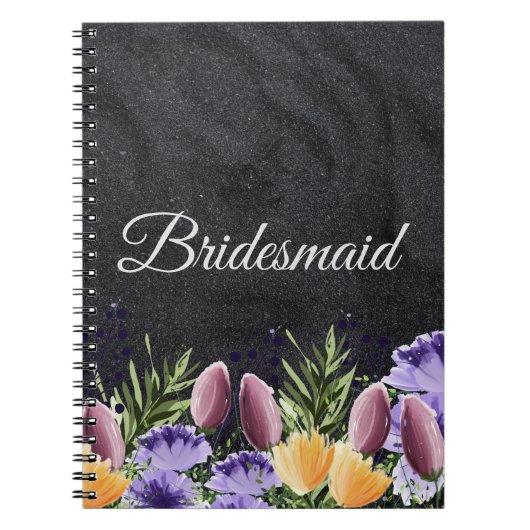 Personalisierte Bridesmaid-Geschenkidee Notizblock (Vorderseite)
