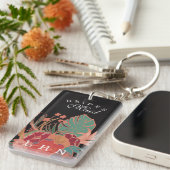 Personalisierte Bridesmaid Gift Schlüsselanhänger  (Vorderseite rechts)