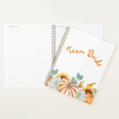 Personalisierte Bridesmaid Hochzeit im Herbst Them Planer (Anzeige)