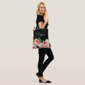 Personalisierte Bridesmaid in Floral Tasche (Am Model)