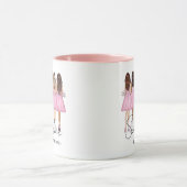 Personalisierte Bridesmaid-Individuelle Name-Gesch Tasse (Zentrum)