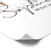 Personalisierte Bridesmaid Individuelle Name Mauer Poster (Ecke)
